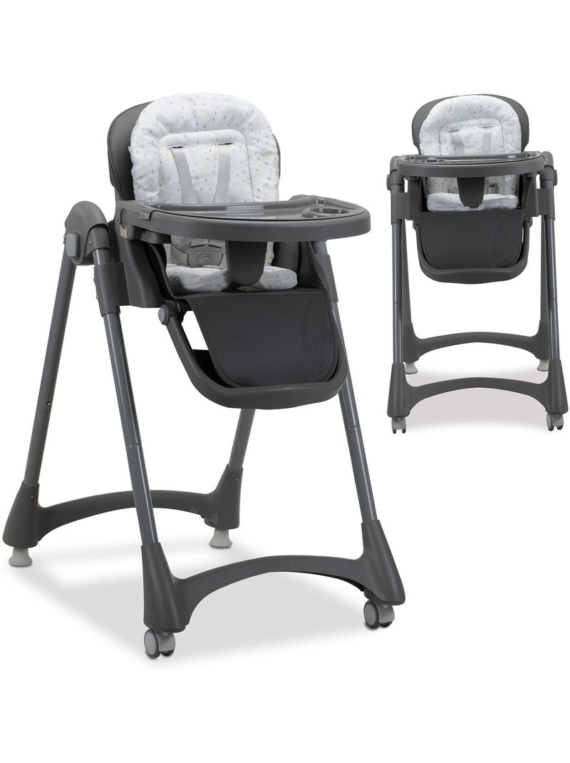 Chaise haute triangle soja Asalvo Gris - Kiabi