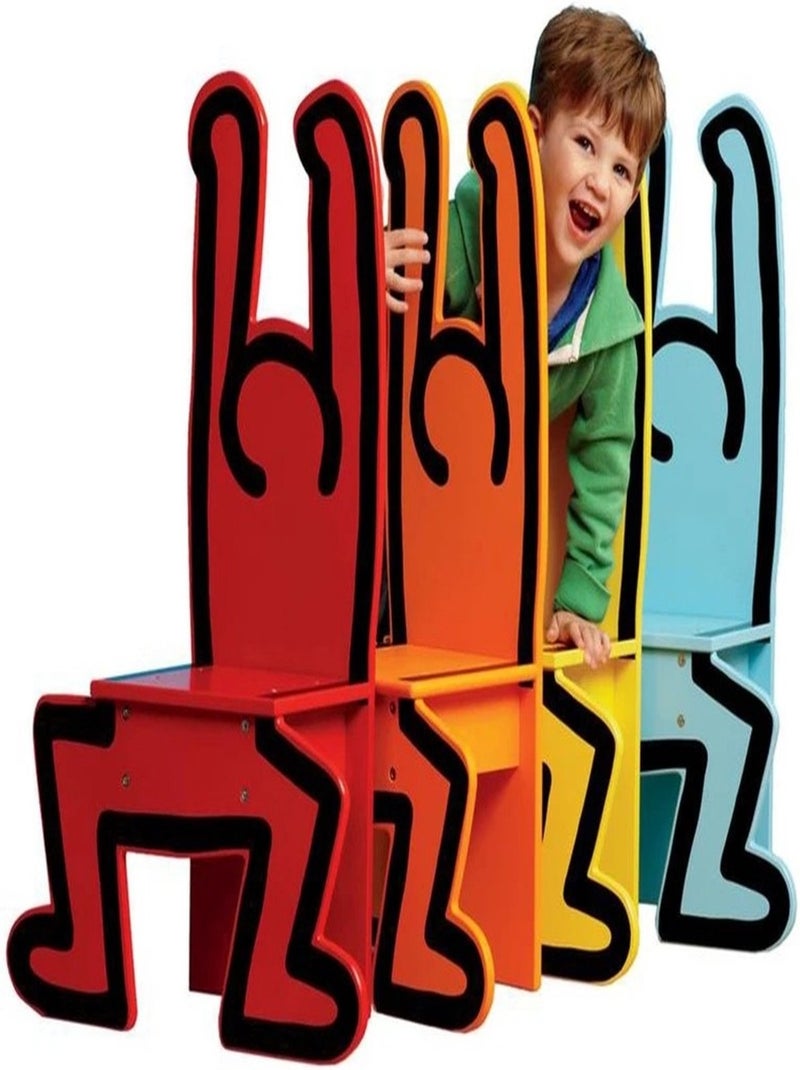 Chaise Keith Haring Blanc - Kiabi