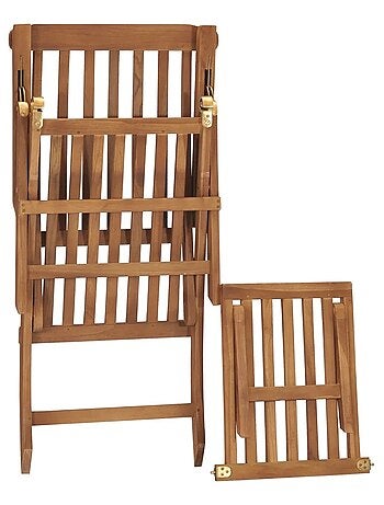 Chaise longue avec coussin