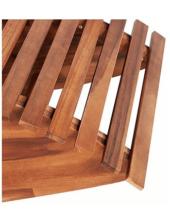 Chaise longue basculante extérieure