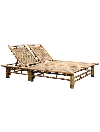 Chaise longue bi places