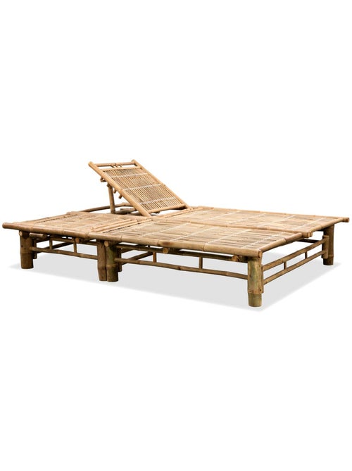 Chaise longue bi places - Kiabi