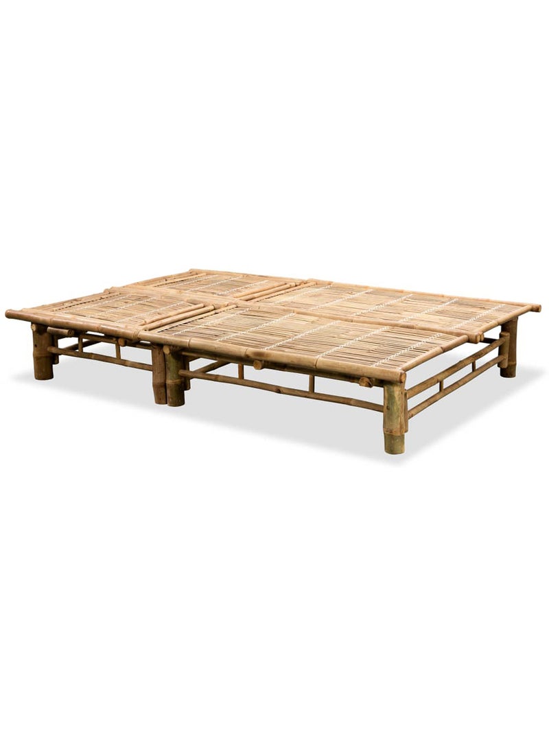 Chaise longue bi places Vert tilleul - Kiabi