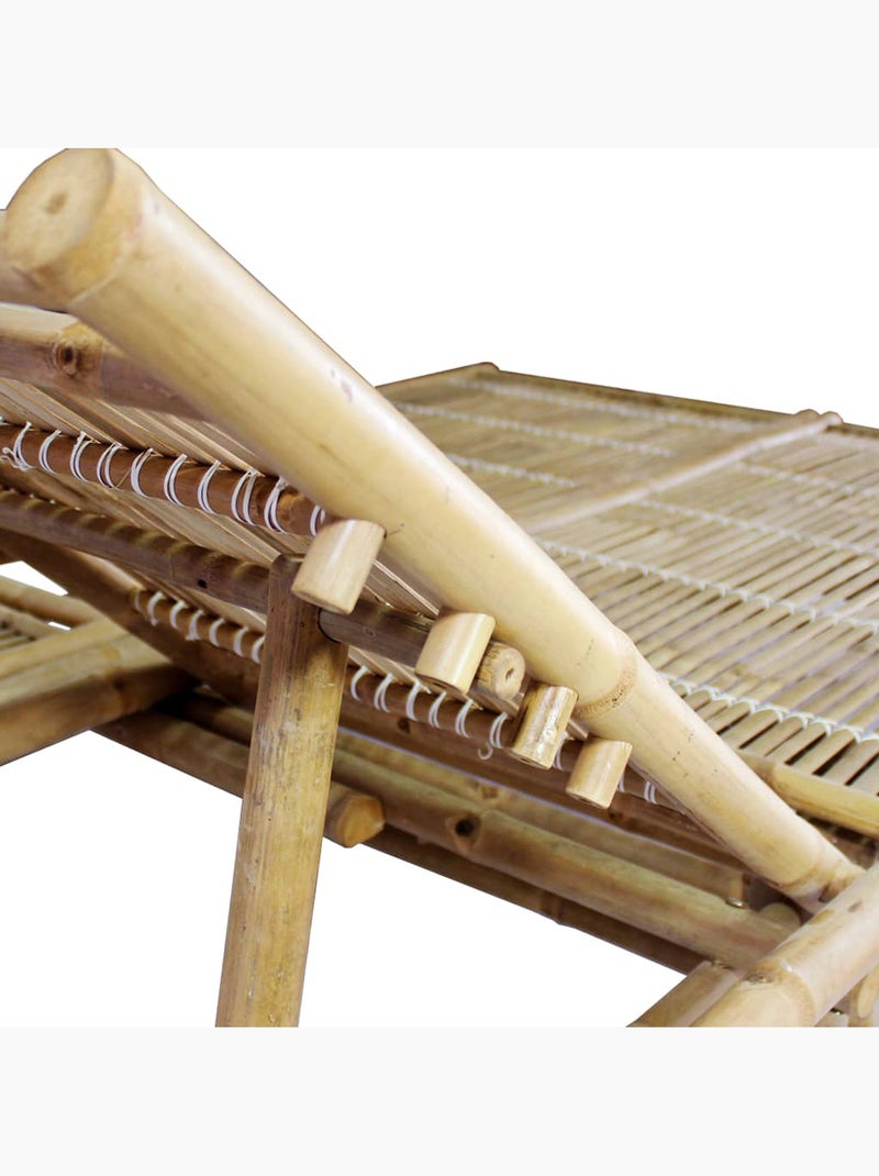 Chaise longue bi places Vert tilleul - Kiabi