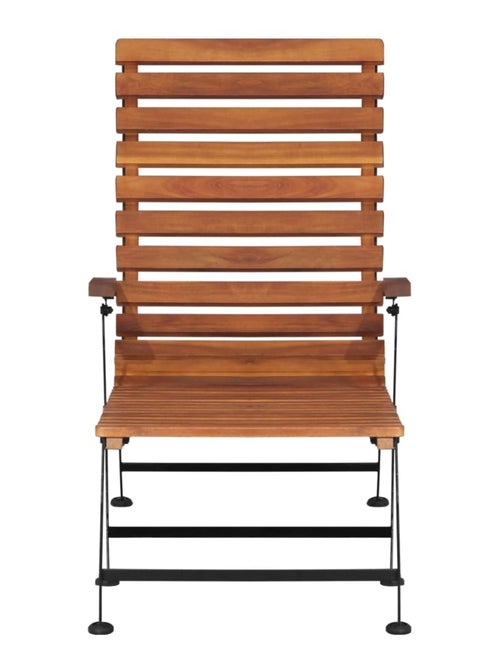Chaise longue extérieure en acacia - Kiabi Chaise longue extérieure en acacia - Kiabi