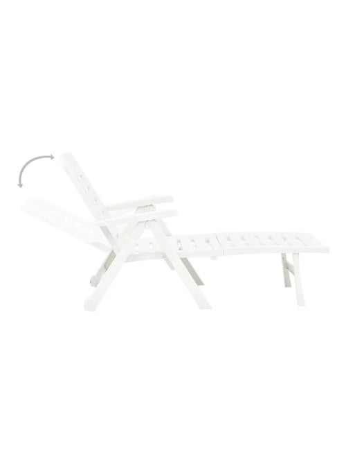 Chaise longue pliable unie - Kiabi Chaise longue pliable unie - Kiabi