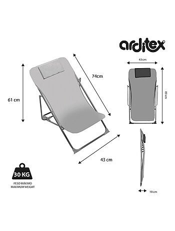 Chaise longue pliante - Dragon Ball Z