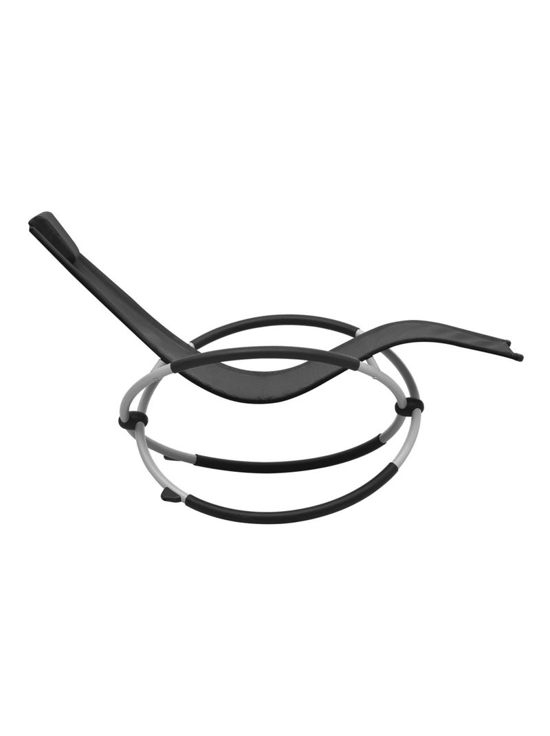 Chaise longue pour enfants Noir - Kiabi