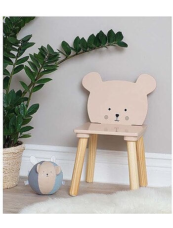 Chaise Ours en bois
