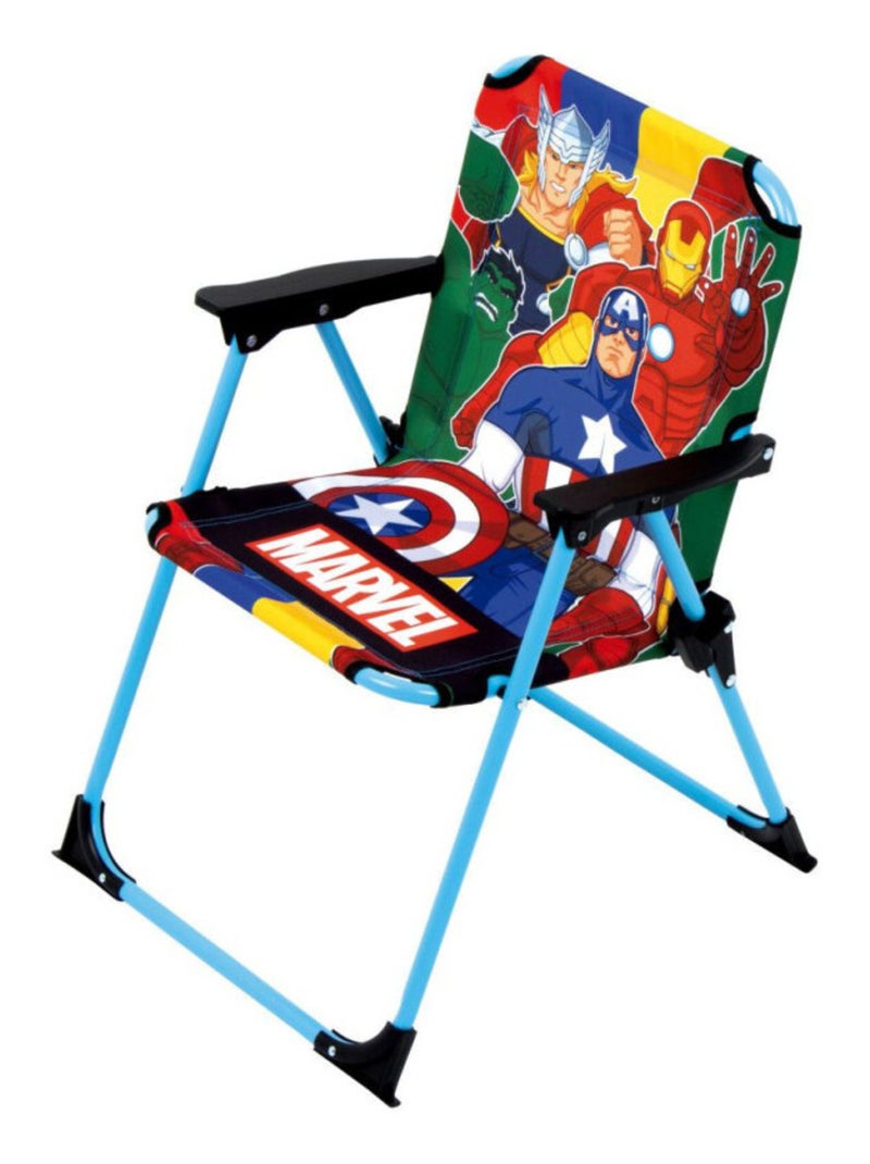 Chaise Pliante - Avengers avec accoudoirs Multicolore - Kiabi
