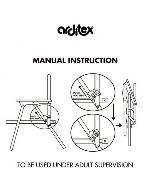 Chaise Pliante - Harry Potter avec accoudoirs - Kiabi