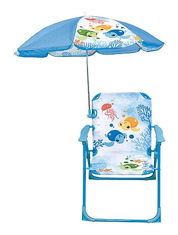 Chaise Pliante avec parasol - Ma Petite Carapace
