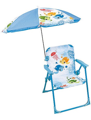 Chaise Pliante avec parasol - Ma Petite Carapace