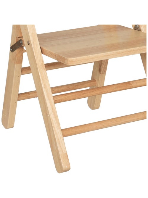 Chaise pliante en bois pour enfant - Kiabi