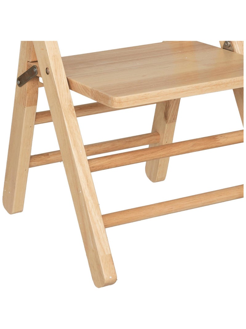 Chaise pliante en bois pour enfant Beige - Kiabi