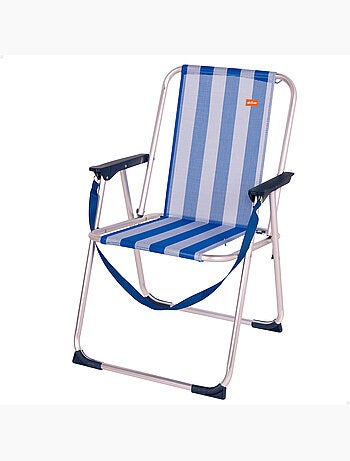 Chaise pliante fixe 44x45x76 cm aluminium aktive