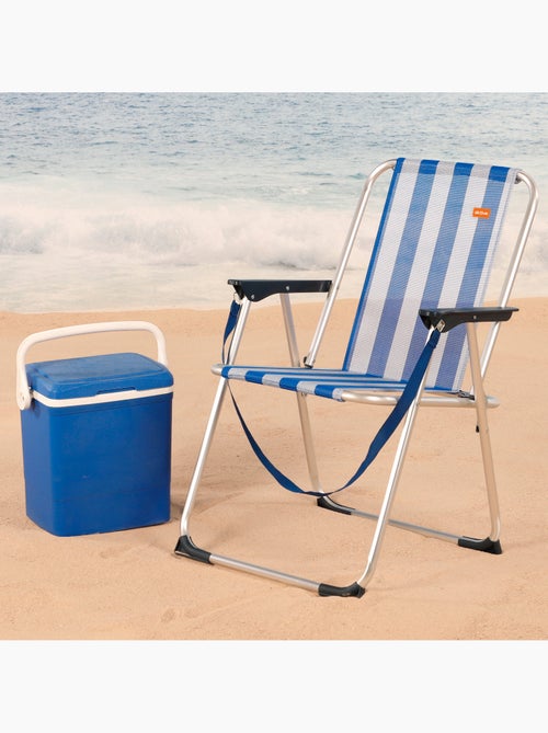 Chaise pliante fixe 44x45x76 cm aluminium aktive - Kiabi Chaise pliante fixe 44x45x76 cm aluminium aktive - Kiabi