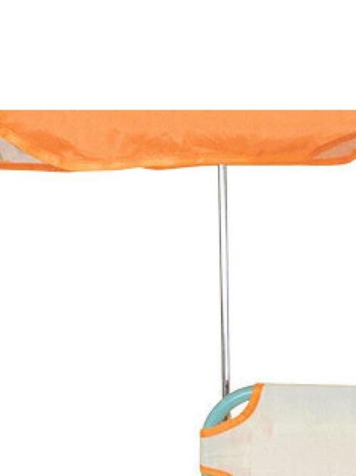 Chaise pliante Fruity's enfant avec parasol - Kiabi
