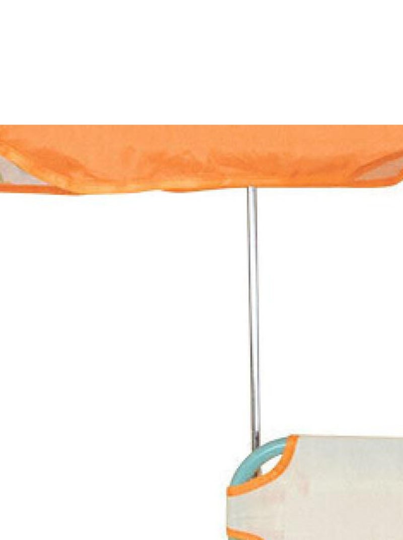Chaise pliante Fruity's enfant avec parasol Multicolore - Kiabi