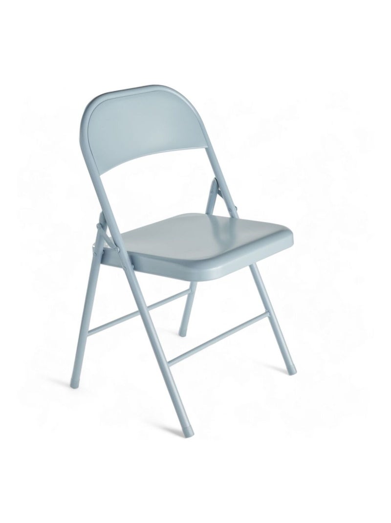 Chaise pliante métal EQUIPMENT Bleu - Kiabi