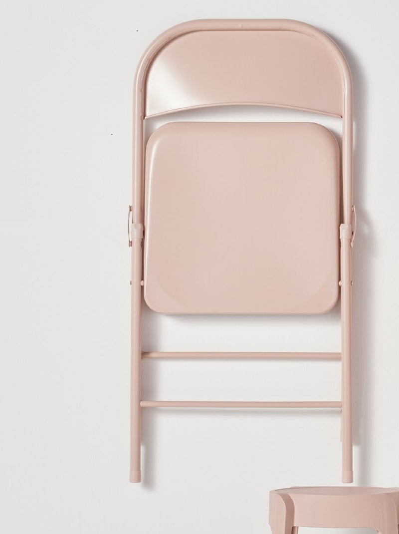 Chaise pliante métal EQUIPMENT Rose - Kiabi