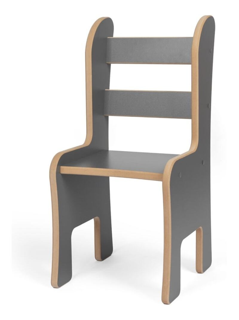 Chaise pour enfant Gris - Kiabi