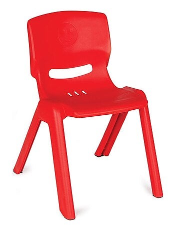 Chaise rouge pour enfant