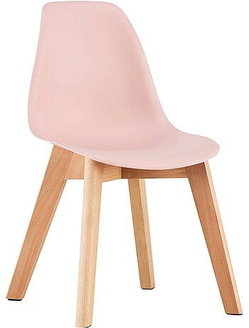 Chaise scandinave enfant bois de hêtre (lot de 2) Nils Kid