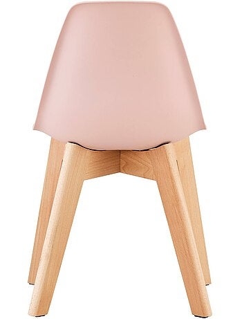 Chaise scandinave enfant bois de hêtre (lot de 2) Nils Kid