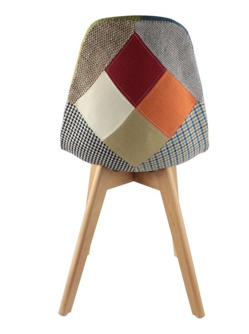 Chaise scandinave Patchwork - Kiabi