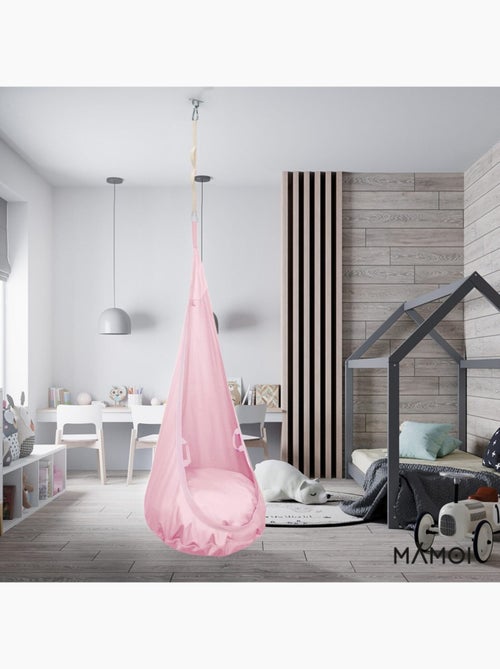 Chaise suspendue sensorielle MAMOI – Cocoon en coton éco & kit de suspension - Kiabi