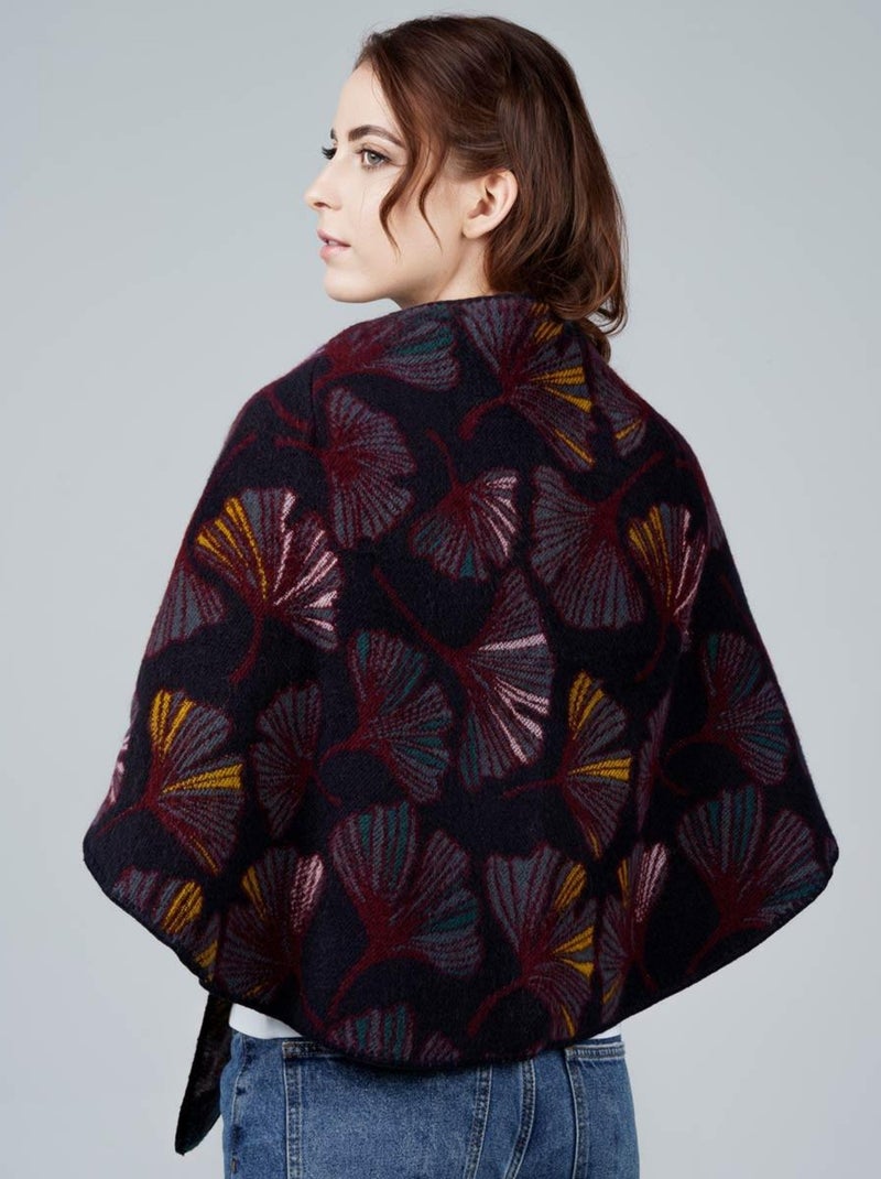 Châle à poches Dalia - Fabriqué en France Bleu marine - Kiabi