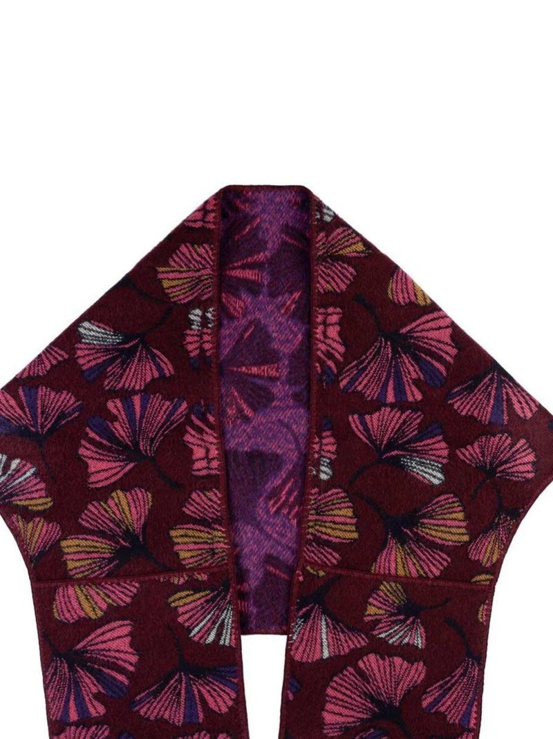 Châle à poches Dalia - Fabriqué en France Bordeaux - Kiabi