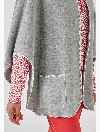 Châle d'intérieur Thermolactyl en maille polaire - Damart