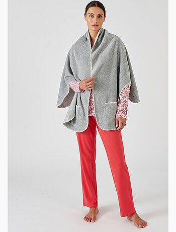 Châle d'intérieur Thermolactyl en maille polaire - Damart