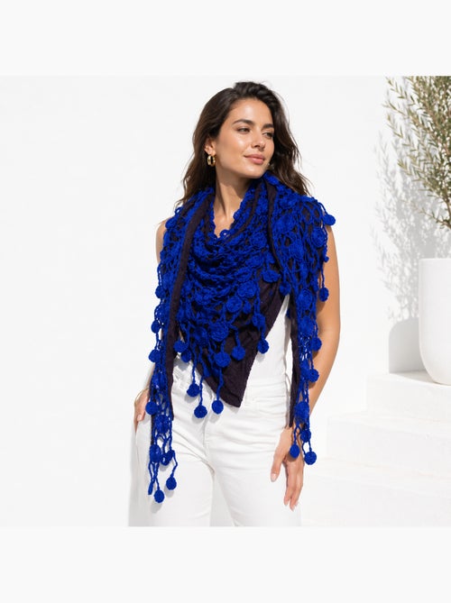 Châle ELISA – Élégance Bohème en Coton & Viscose - Kiabi