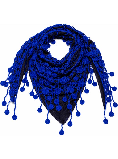 Châle ELISA – Élégance Bohème en Coton & Viscose - Kiabi