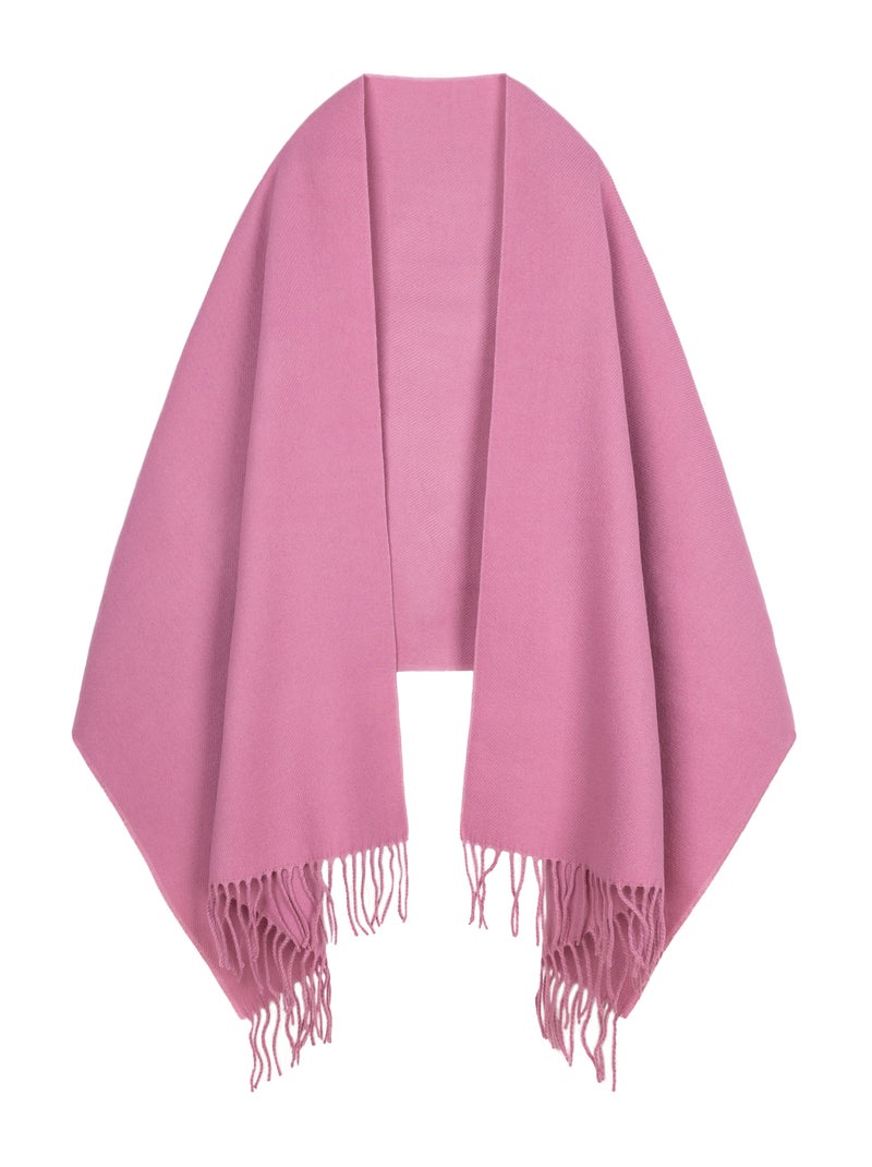 Châle Fely - Fabriqué en France Rose - Kiabi