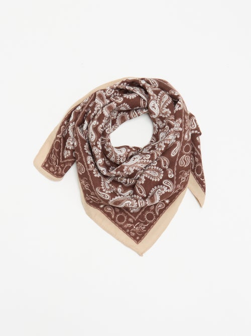 Châle imprimé bandana - Kiabi Châle imprimé bandana - Kiabi