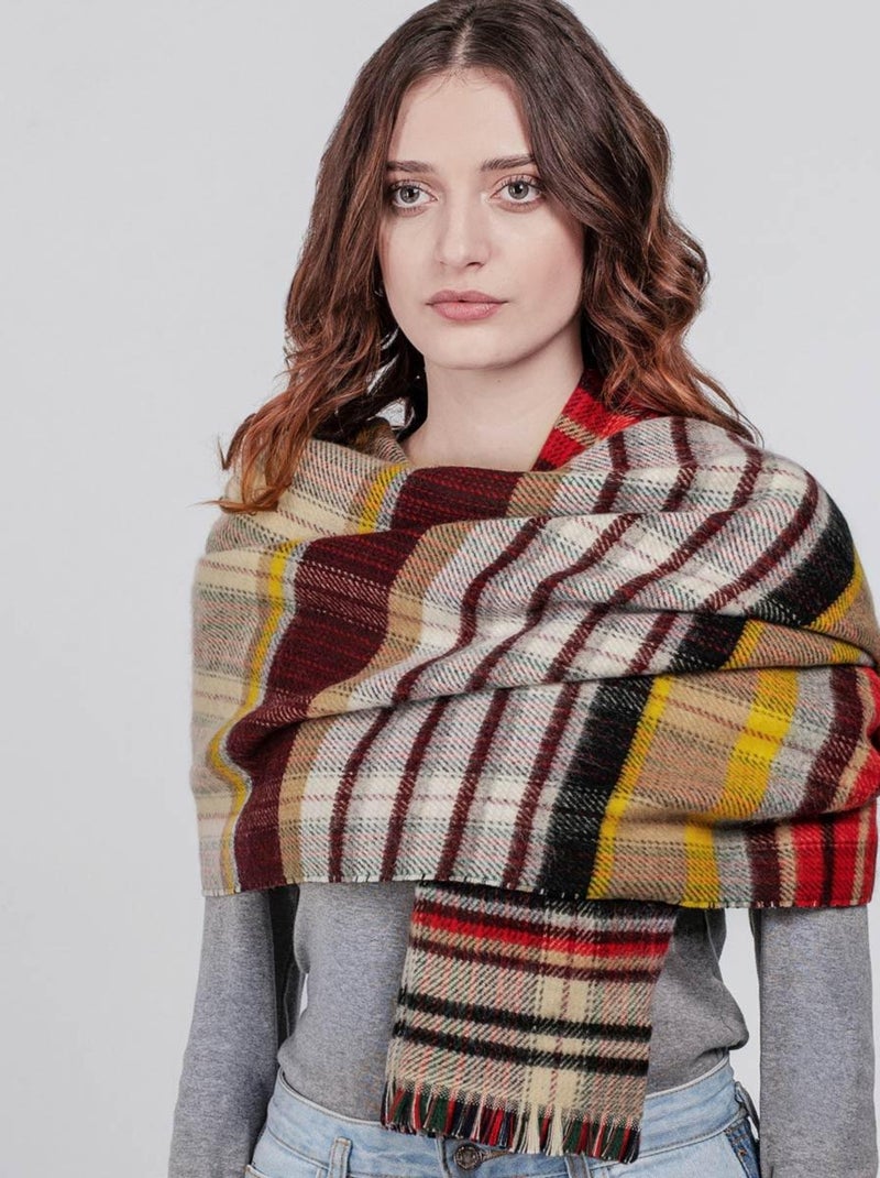 Châle Macty - Fabriqué en France Multicolore - Kiabi