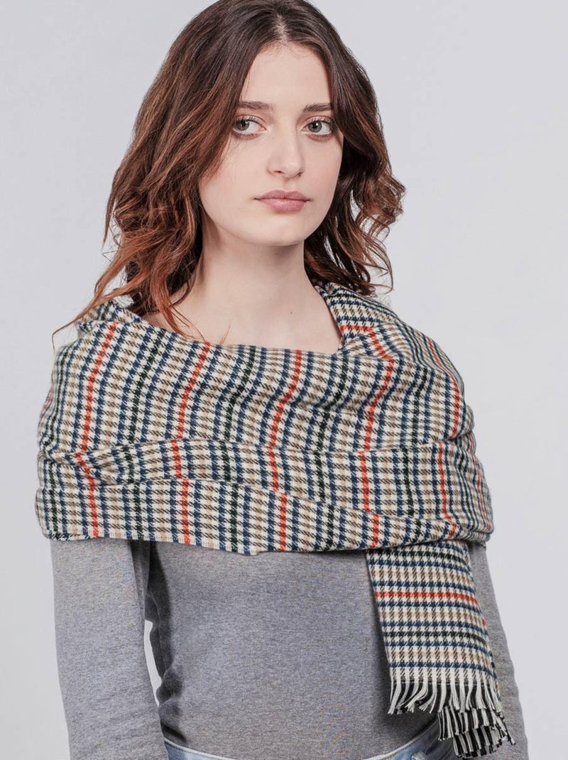 Châle Maja - Fabriqué en France Multicolore - Kiabi