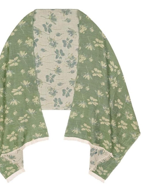 Châle Merinos liberty - Fabriqué en France - Kiabi