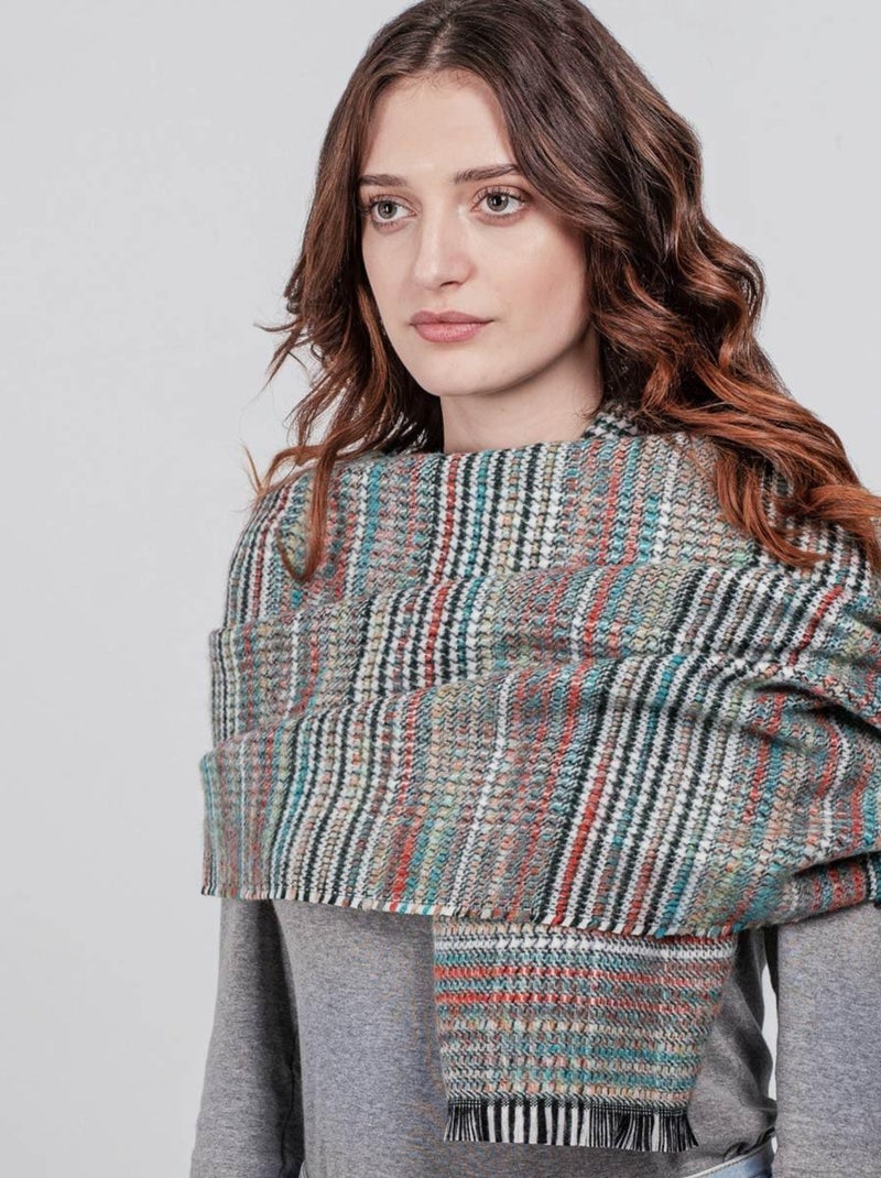 Châle Mix - Fabriqué en France Multicolore - Kiabi