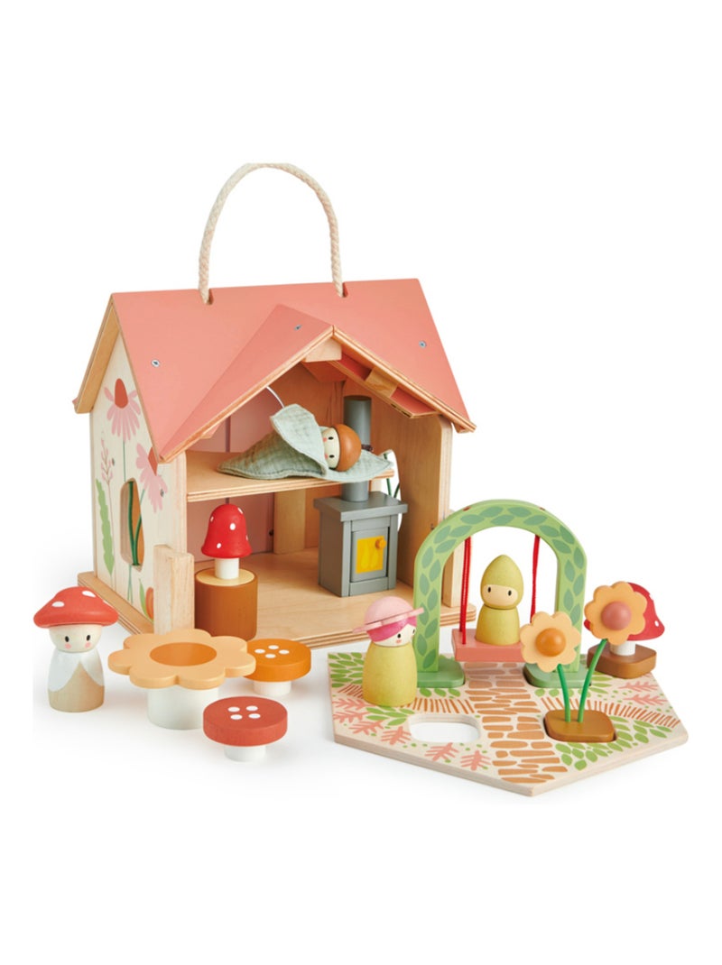 Chalet En Bois Rosewood Rose - Kiabi