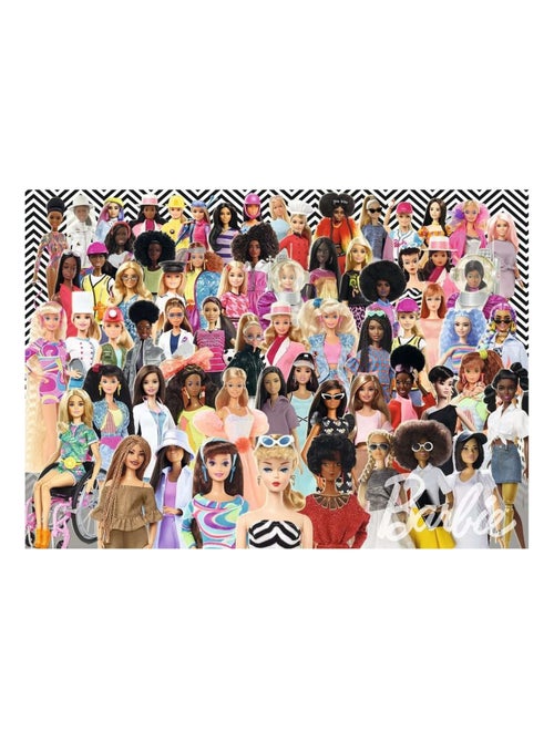 Challenge Puzzle Barbie 1000 pièces - Kiabi Challenge Puzzle Barbie 1000 pièces - Kiabi