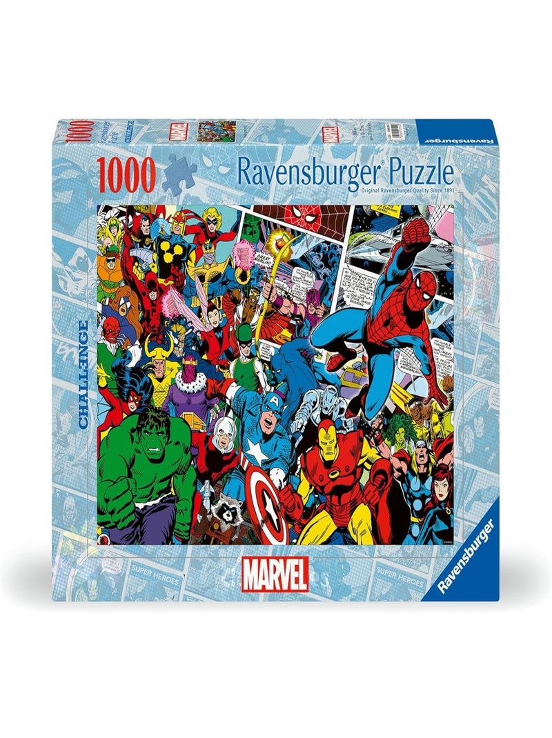 Challenge Puzzle Marvel 1000 pièces N/A - Kiabi