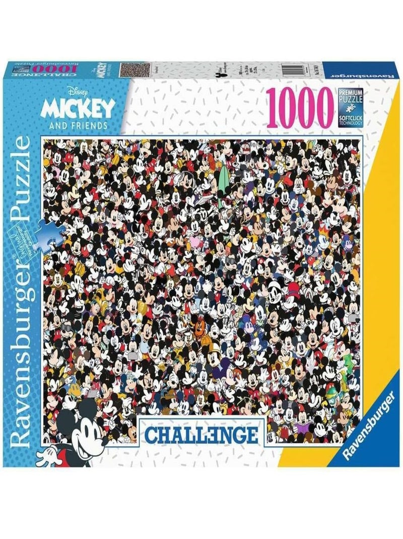Challenge Puzzle Mickey Mouse 1000 Pcs N/A - Kiabi