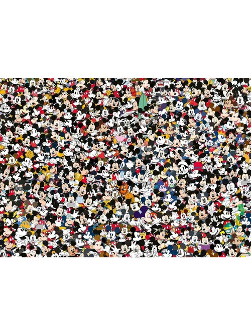 Challenge puzzle mickey mouse 1000 pièces - Kiabi