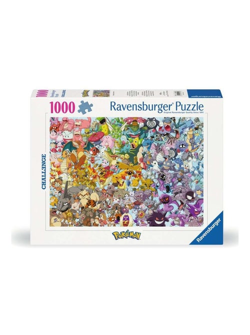 Challenge Puzzle Pokémon 1000 pièces - Kiabi Challenge Puzzle Pokémon 1000 pièces - Kiabi