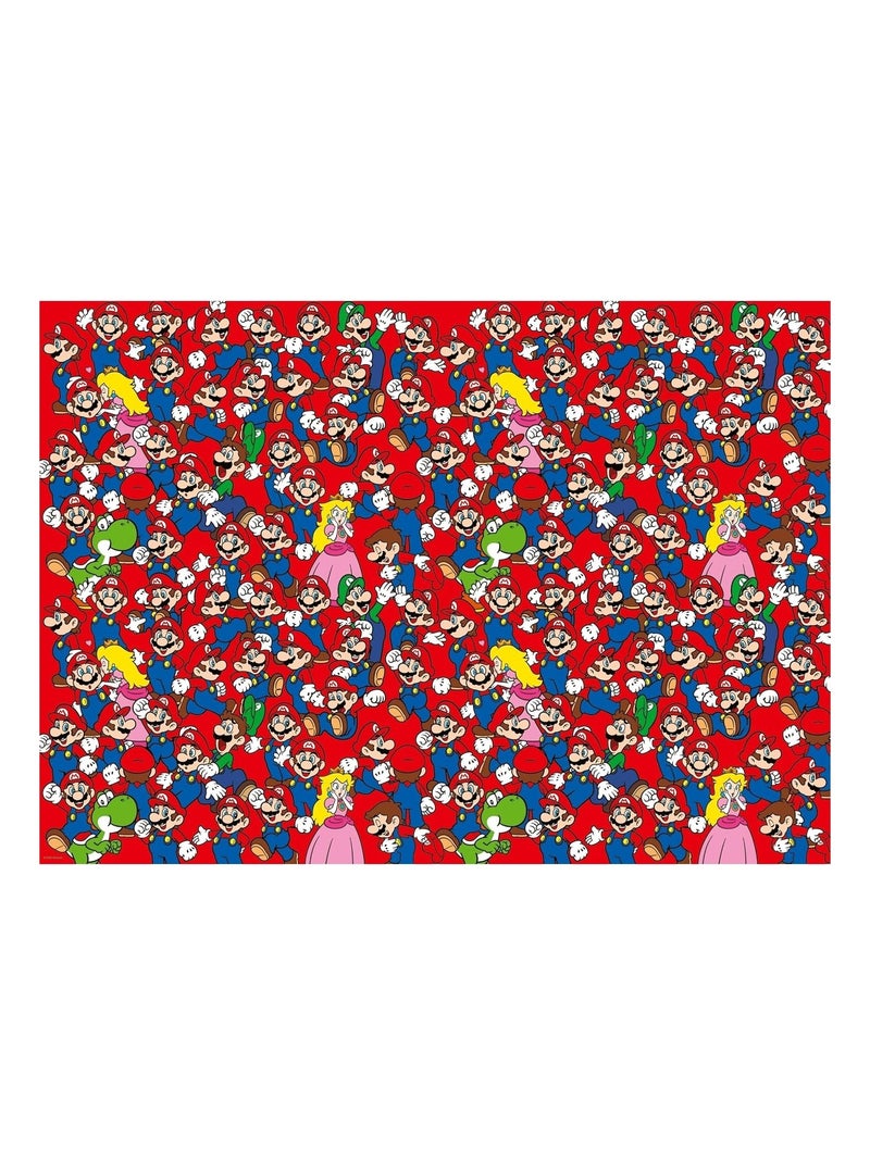 Challenge Puzzle Super Mario 1000 pièces N/A - Kiabi